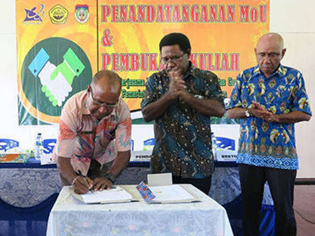 Buka Kelas Akutansi S1, Pemkab Waropen Kerjasama dengan Uncen Buka Kelas Akutansi S1, Pemkab Waropen Kerjasama dengan Uncen