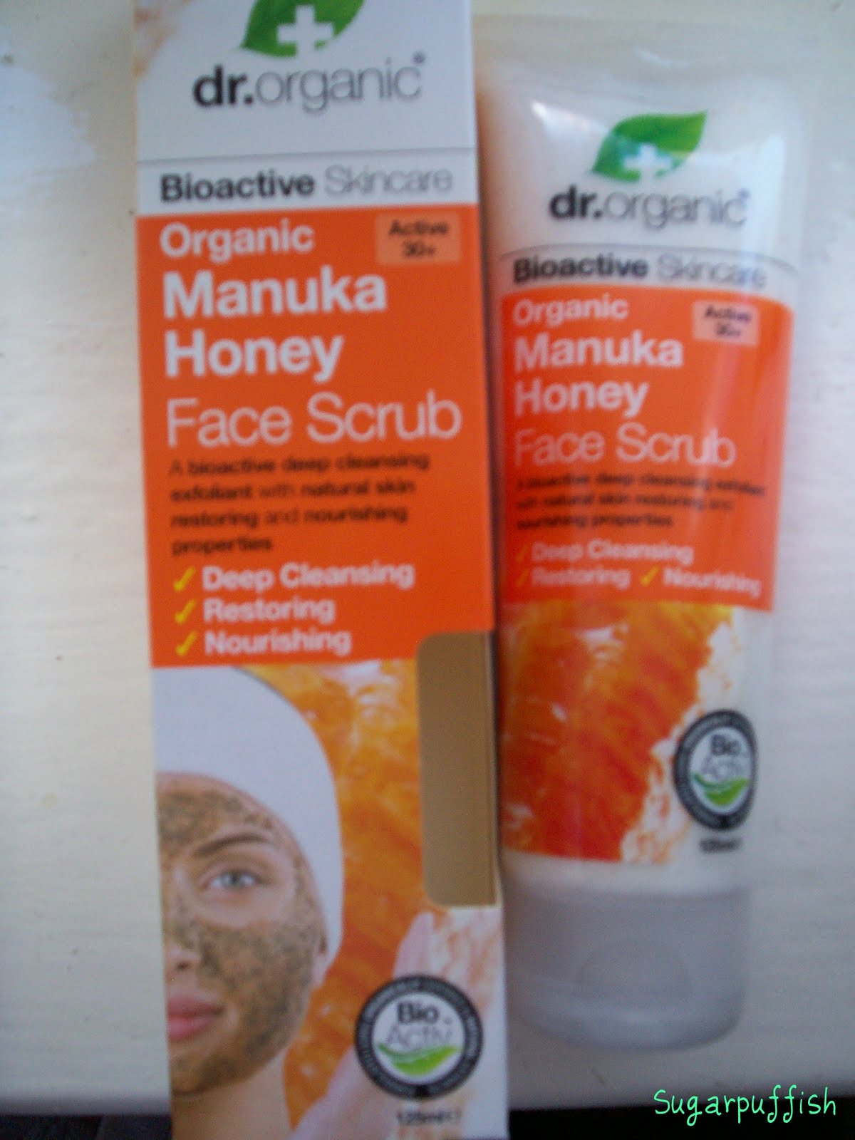 Dr Organic Manuka Honey Face Scrub — Sugarpuffish