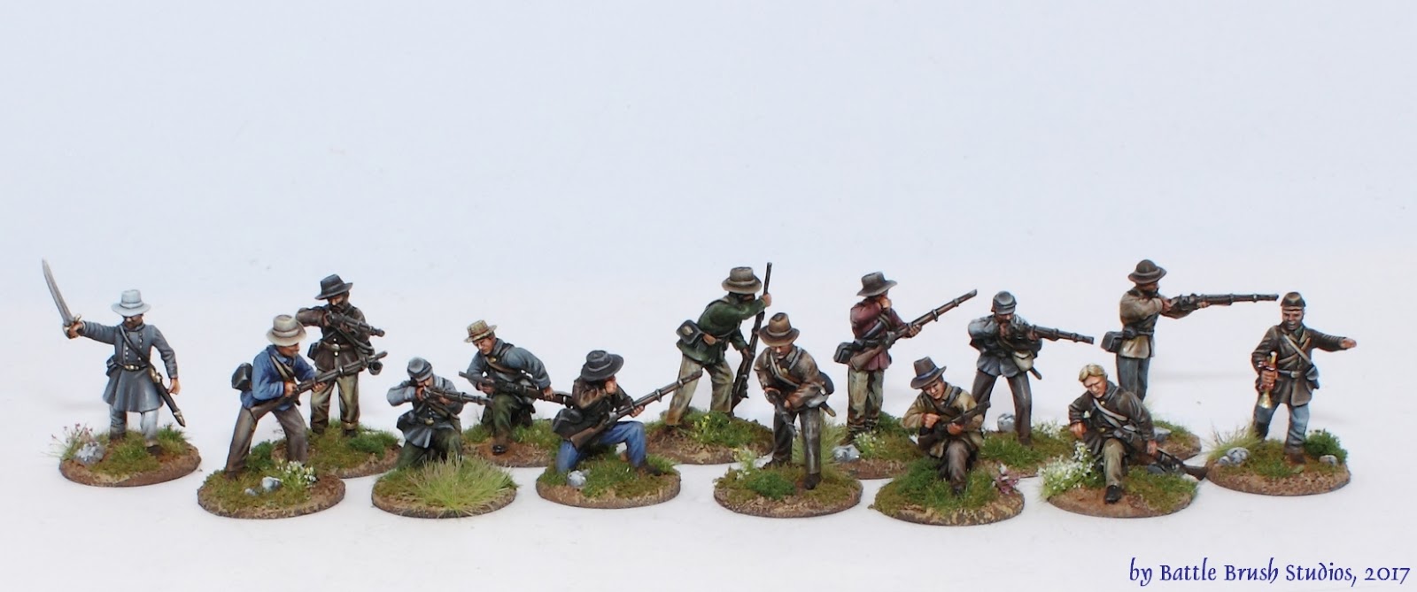 Perry Miniatures 28mm ACW  Union infantry sprue 