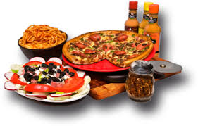 Pizza, subs, Calzones, salads, wings