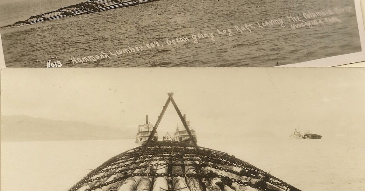 Saltwater People Log: 1912 Benson Log Rafts Heading South