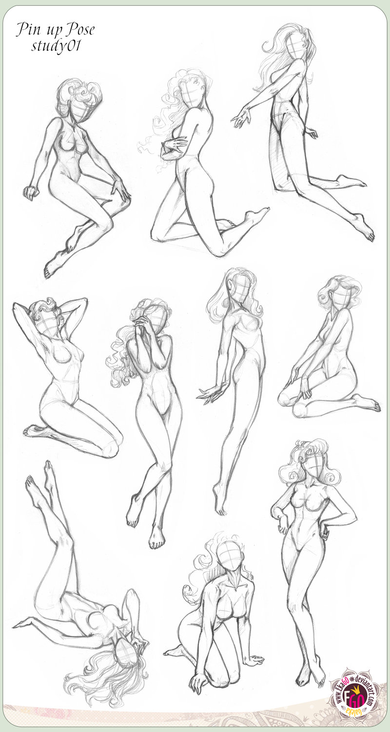 How To Draw Pin Up Poses Pin Up And Cartoon Girls Art