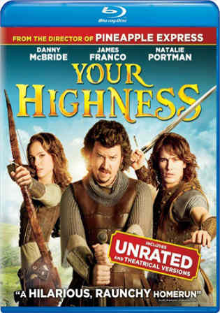 Your Highness 2011 BRRip 950MB UNRATED Hindi Dual Audio 720p