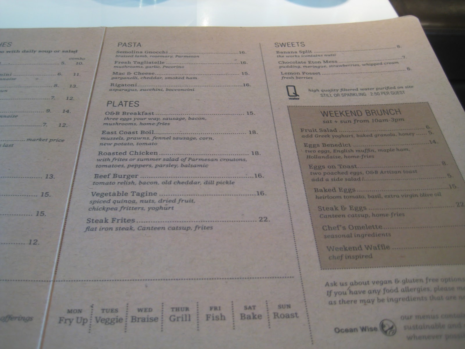 C.C. Food Review O&B Canteen