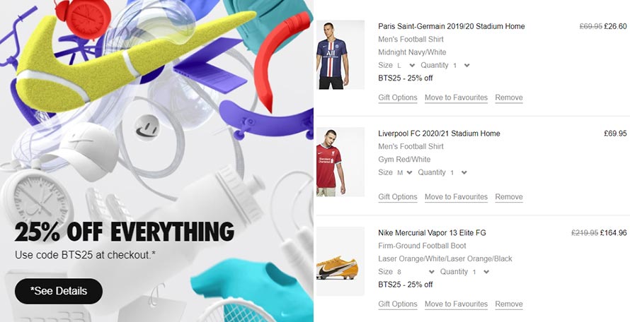 podar Paseo virar Nike End Of Season Sale - 25% Off Almost Everything - Footy Headlines