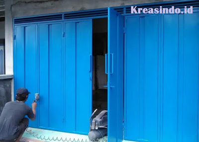 Pintu Garasi Lipat atau Dorong Tikung siap menerima pesanan seluruh Jakarta