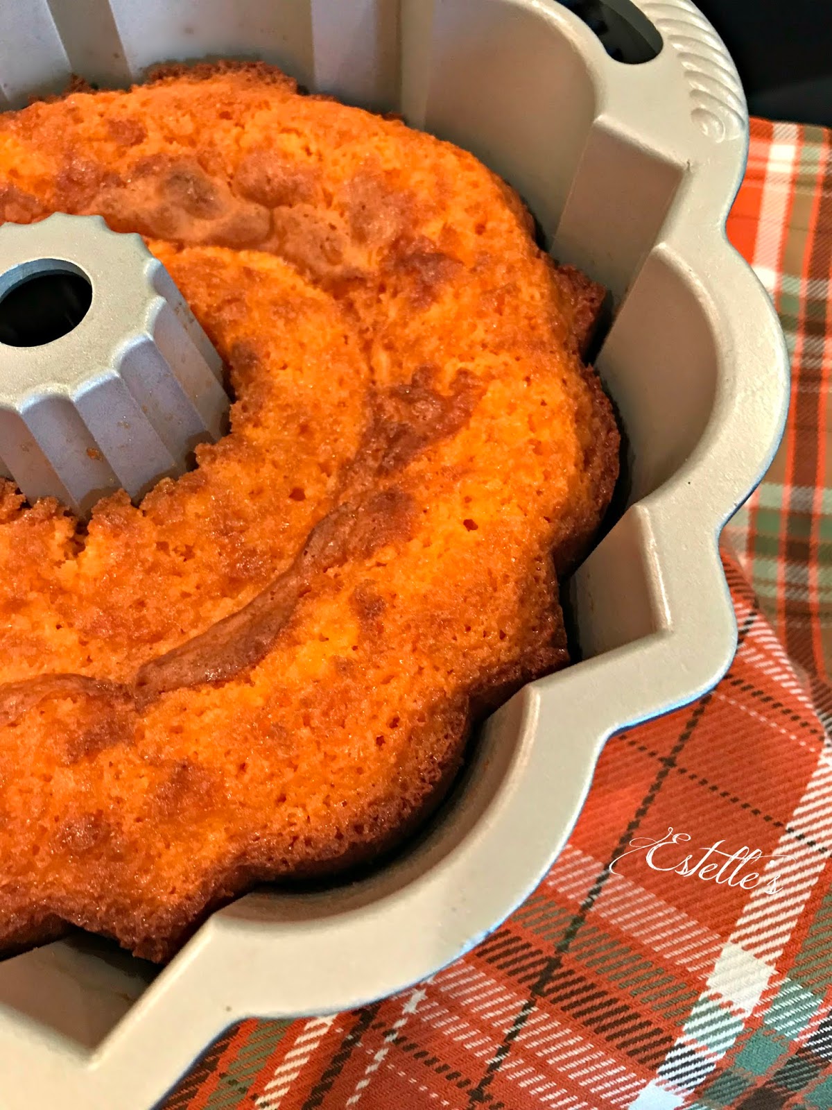 Estelle's ORANGE JUICE CAKE WITH CRANBERRIES AND PECANS...YOUR BEST