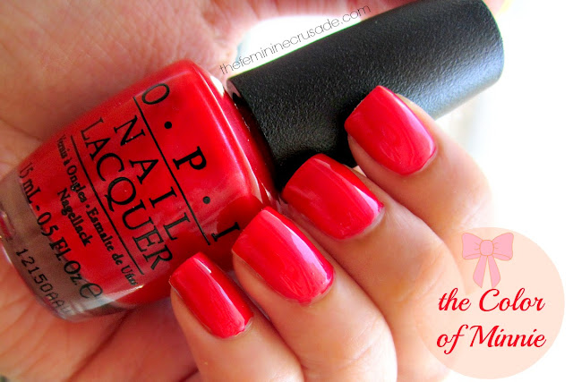 OPI The Colour of Minnie