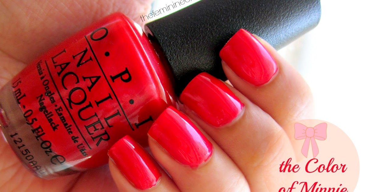 Opi The Color Of Minnie