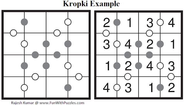 Kropki Puzzle Example