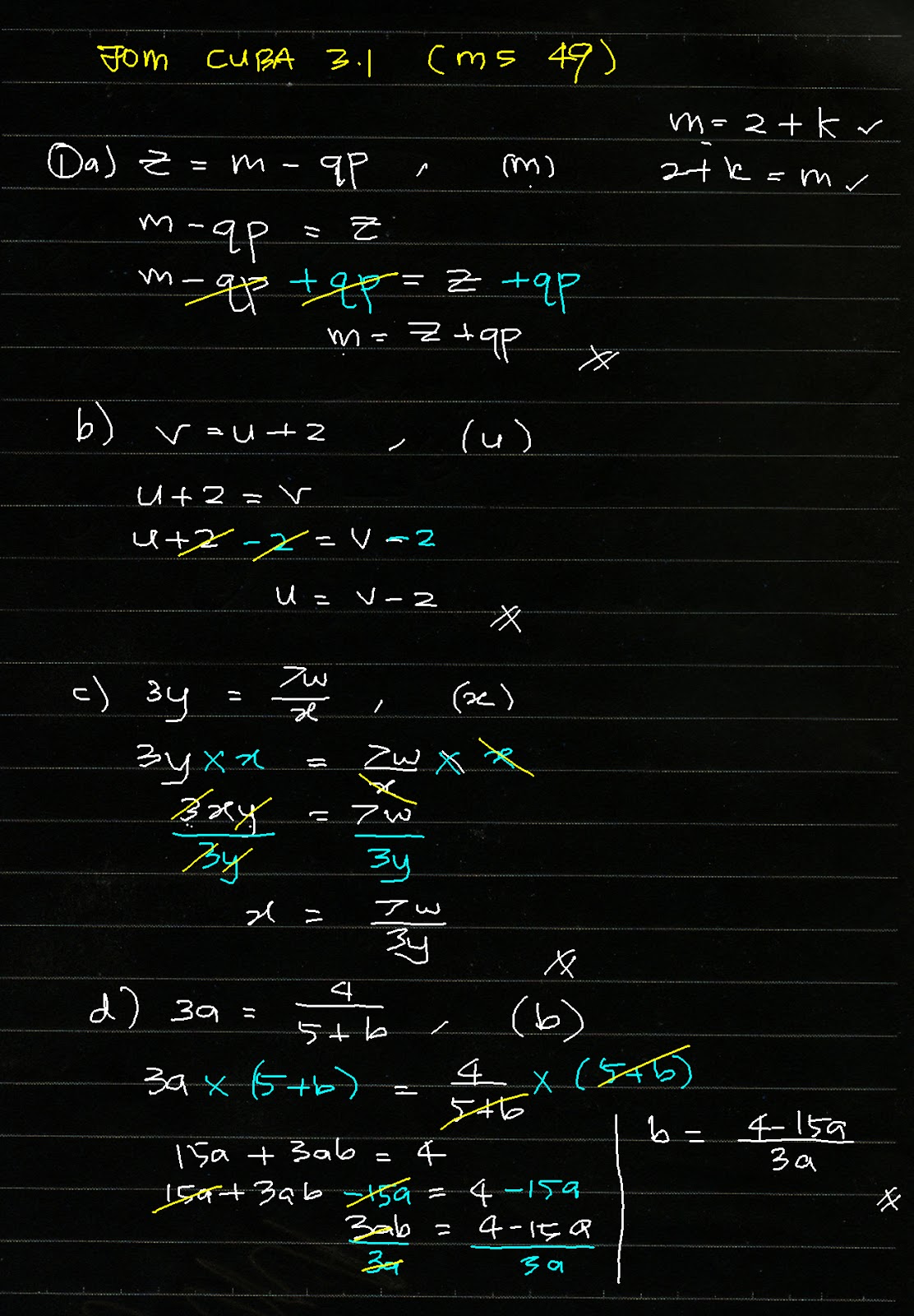 Cikgu Azman Math F2 Rumus Algebra Jom Cuba 3 1