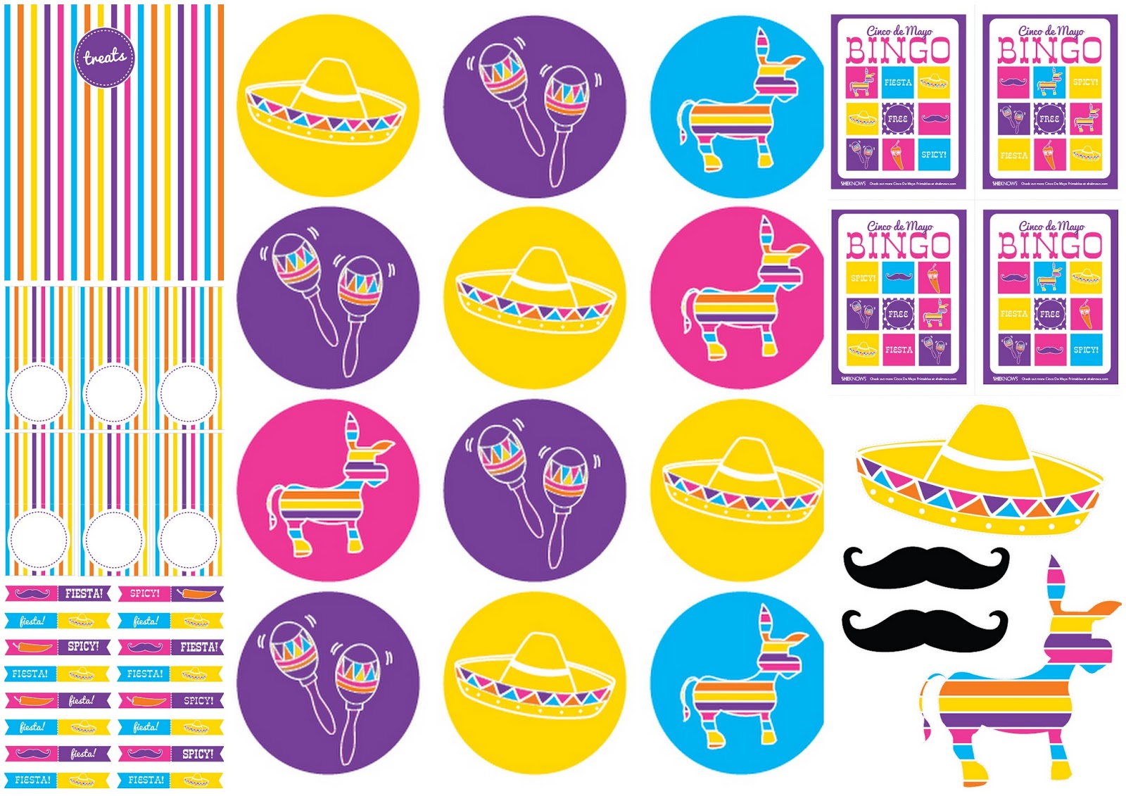 Ideas y material gratis para fiestas y celebraciones Oh My Fiesta!: Mini  Kit de Super …