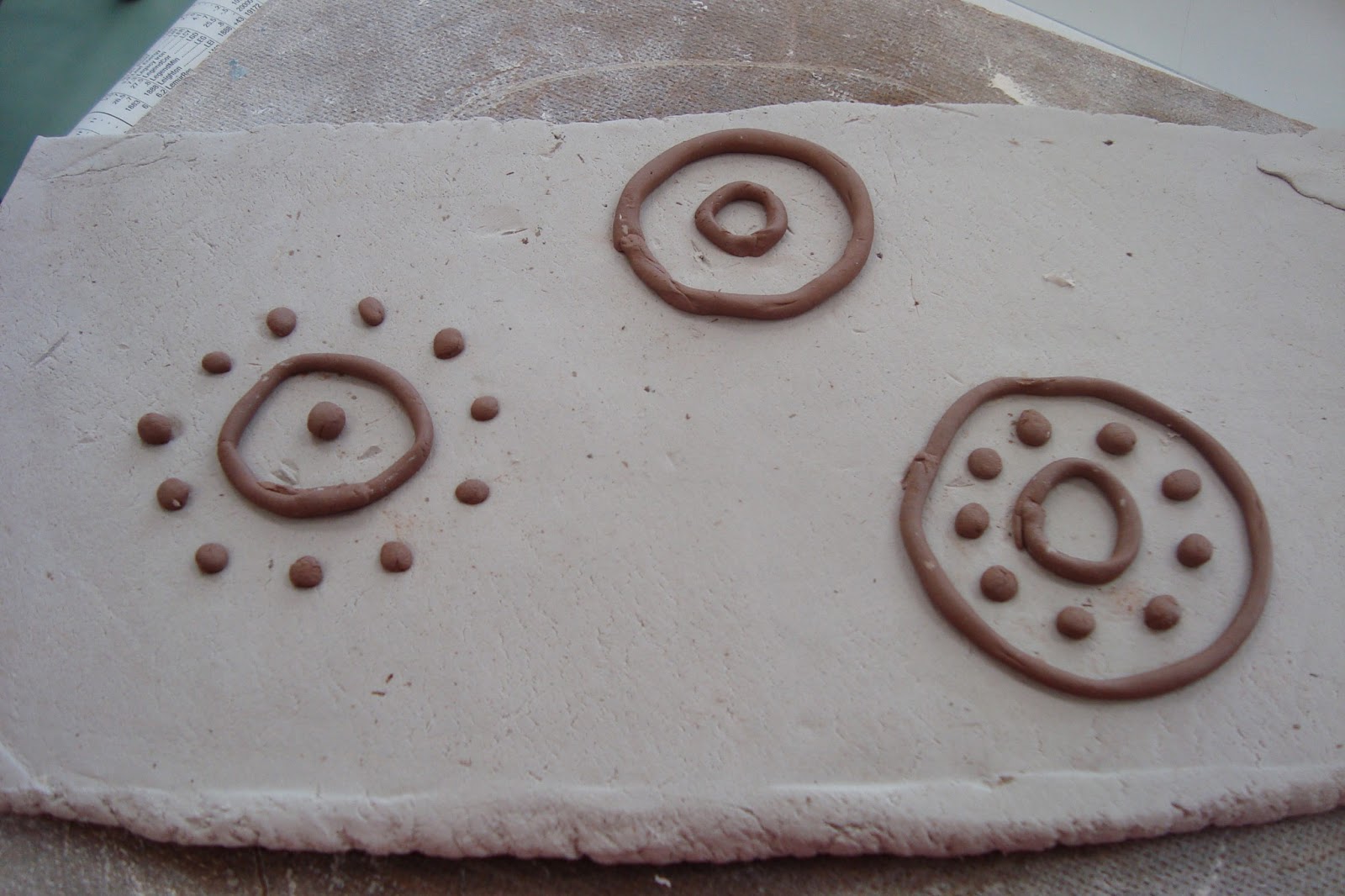 Once upon an Art Room: Clay Patterned Jars