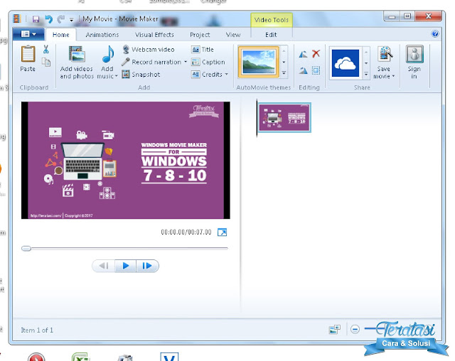 Windows Movie Maker 2017 untuk Windows 7/ 8/ 10 Windows Movie Maker 2017 untuk Windows 7 8 10 - teratasi-com