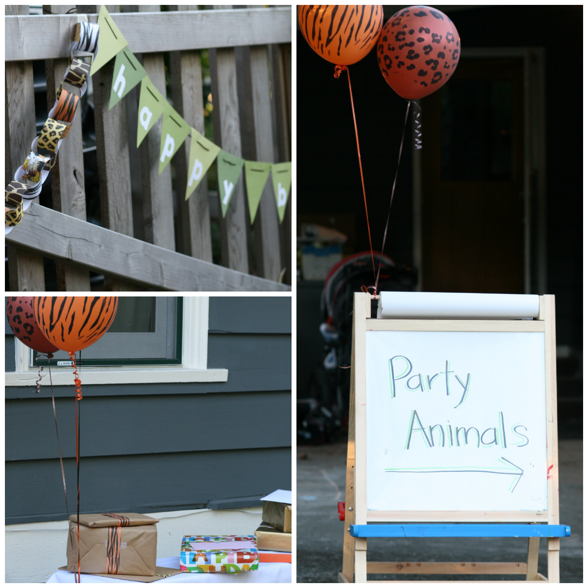 Circle River Creations Birthday Party Zoo Party