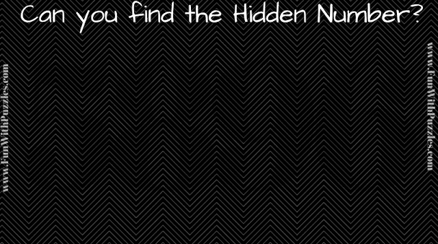 It is Observation Puzzle in which one has to seek and find the hidden number