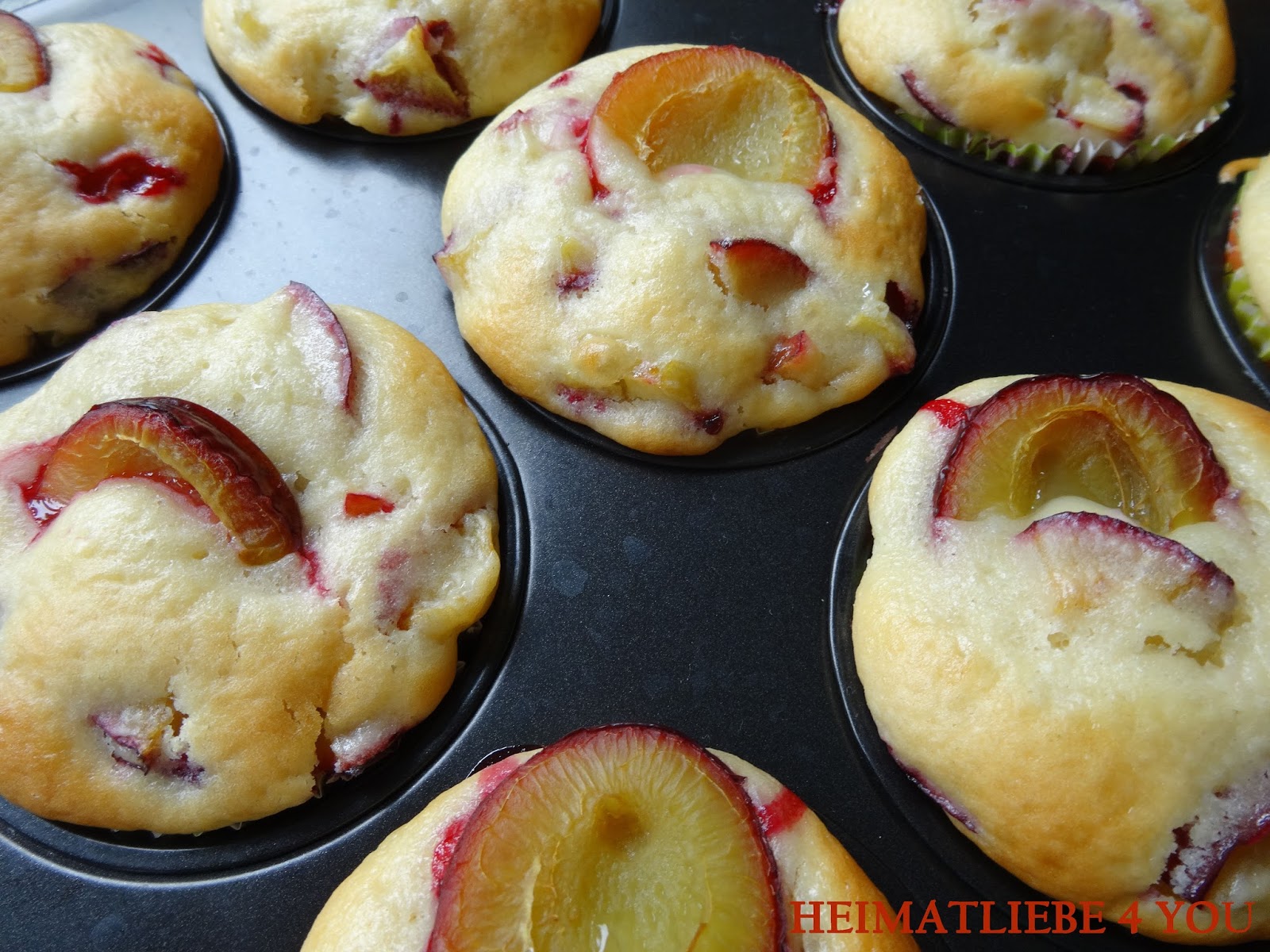 HEIMATLIEBE 4 YOU HeimKüche PflaumenJoghurtMuffins