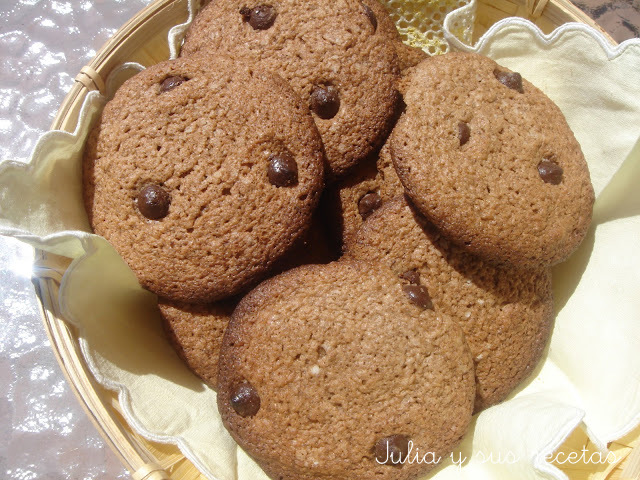 JULIA Y SUS RECETAS: Galletas de chocolate aptas para celíacos