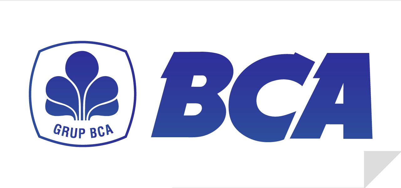 BCA Bank logo white