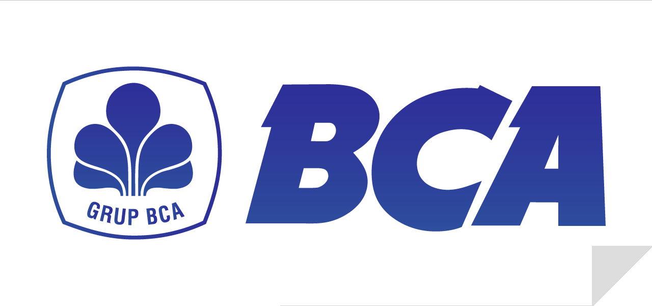 BCA Bank logo white