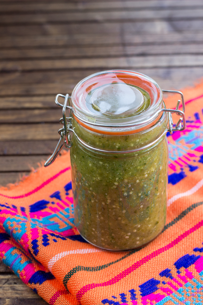 salsa de tomatillo verde