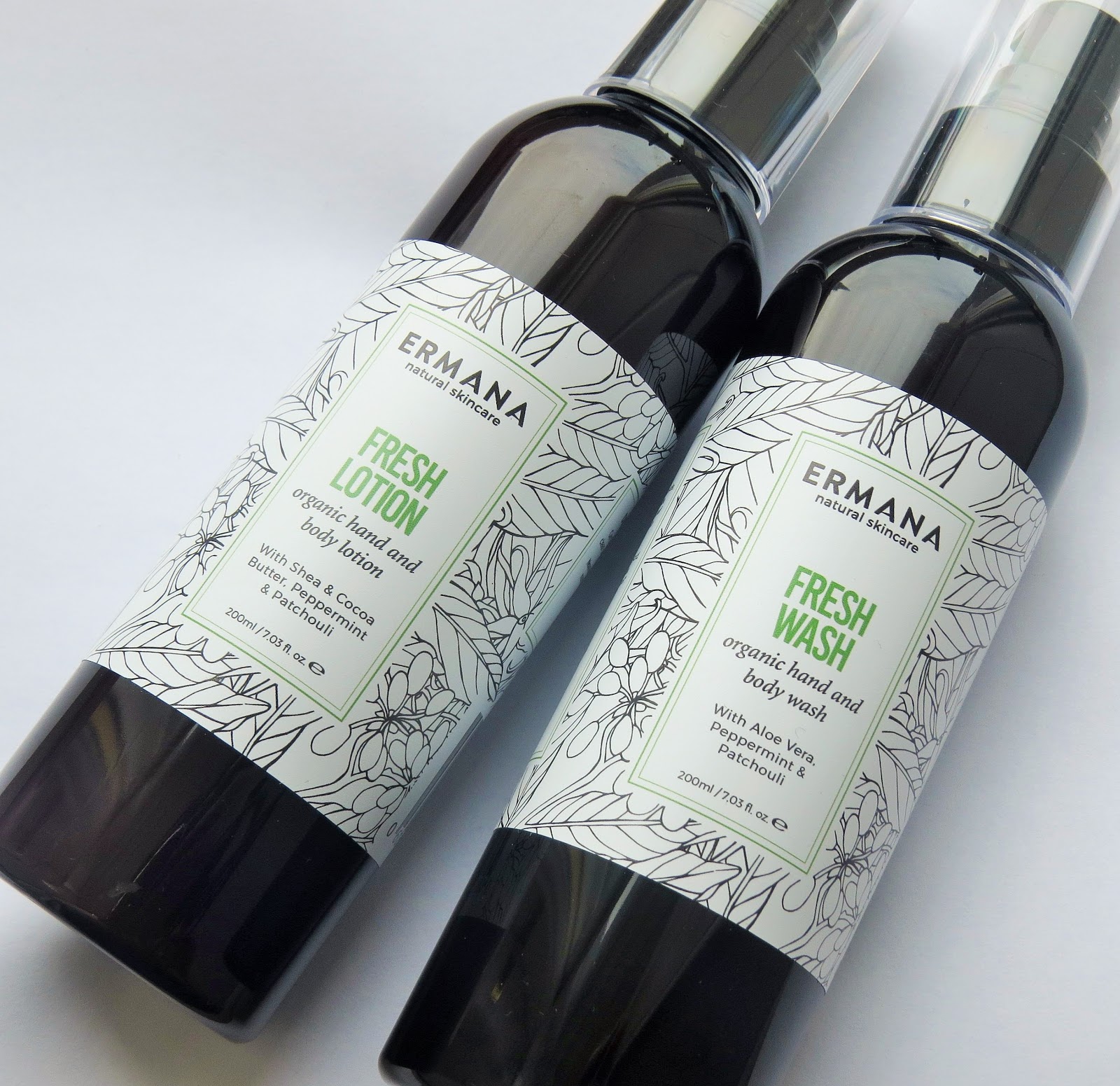 Beauty Balm: Ermana Natural Skincare: Fresh Wash & Fresh Lotion