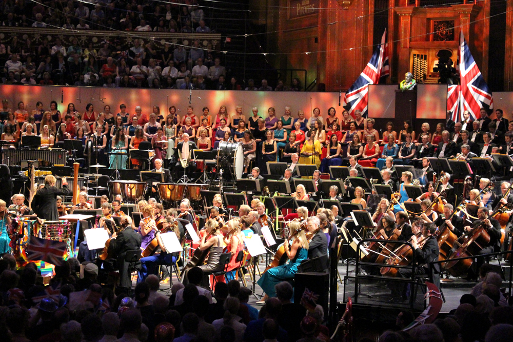 Last Night of the Proms 2015 at the Royal Albert Hall, London
