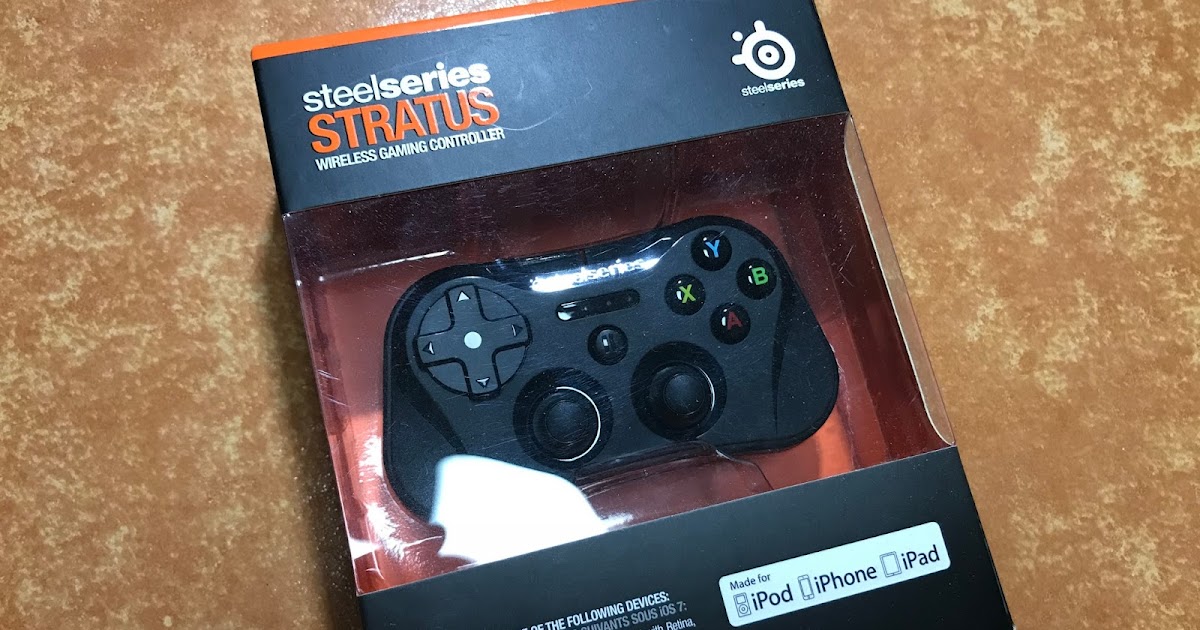 MacBook One 調效手冊 MFI 手把開箱 SteelSeries Stratus iOS 無線遊戲手把