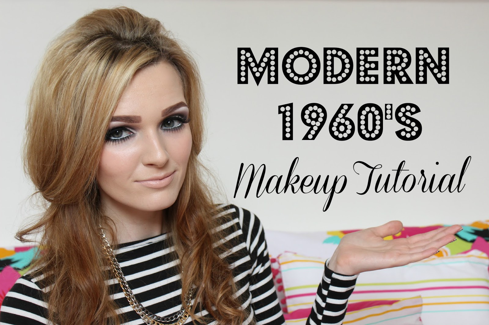 Coleyyyful A Beauty Fashion Blog Modern 1960s Makeup Tutorial