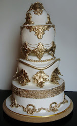 cakes cake baroque elegant beast beauty antoinette gold inspiration fancy cakecentral marie very glamorous traditional theme rococo 17th 18th century