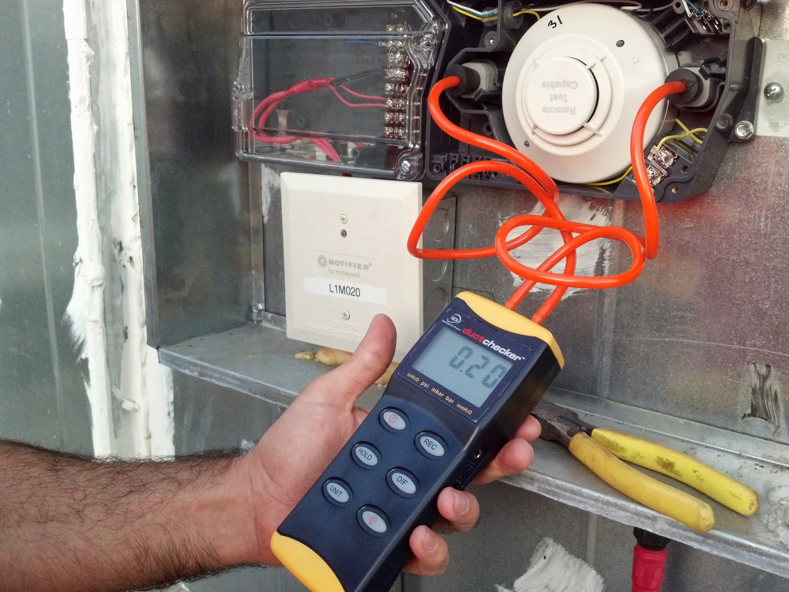 duct detector wiring diagram