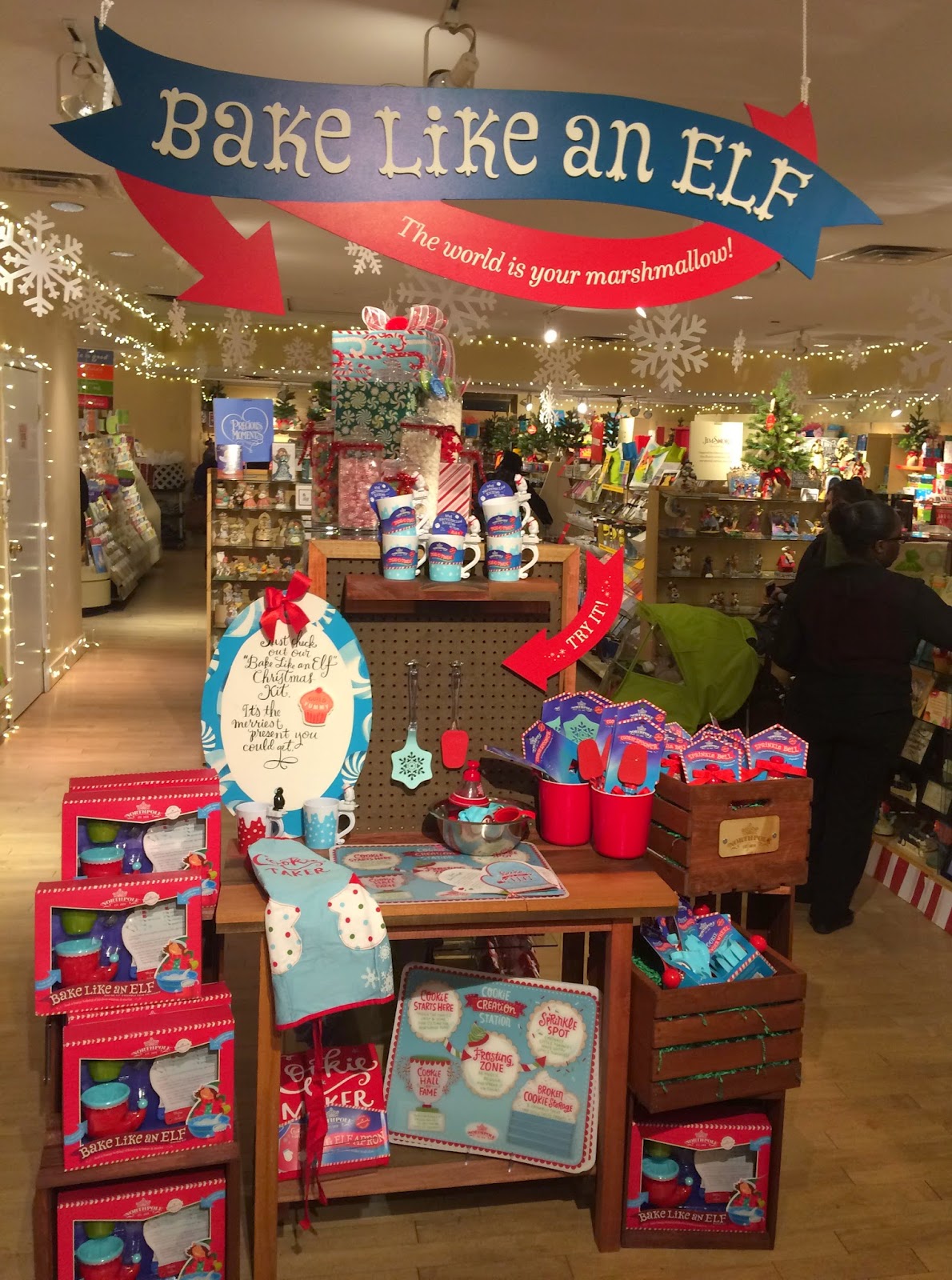 The Elves Have Landed at the Rockefeller Hallmark Store! First Time