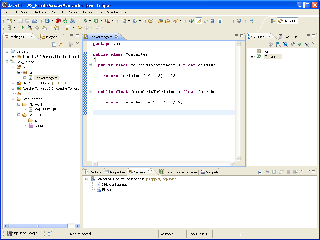 Java Frameworks & APIs: Web Services - Apache AXIS - Tutorial I