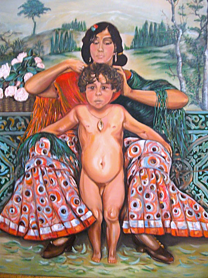 Juan Rodriguez Moya, pintura al óleo, pastel y acrílico.