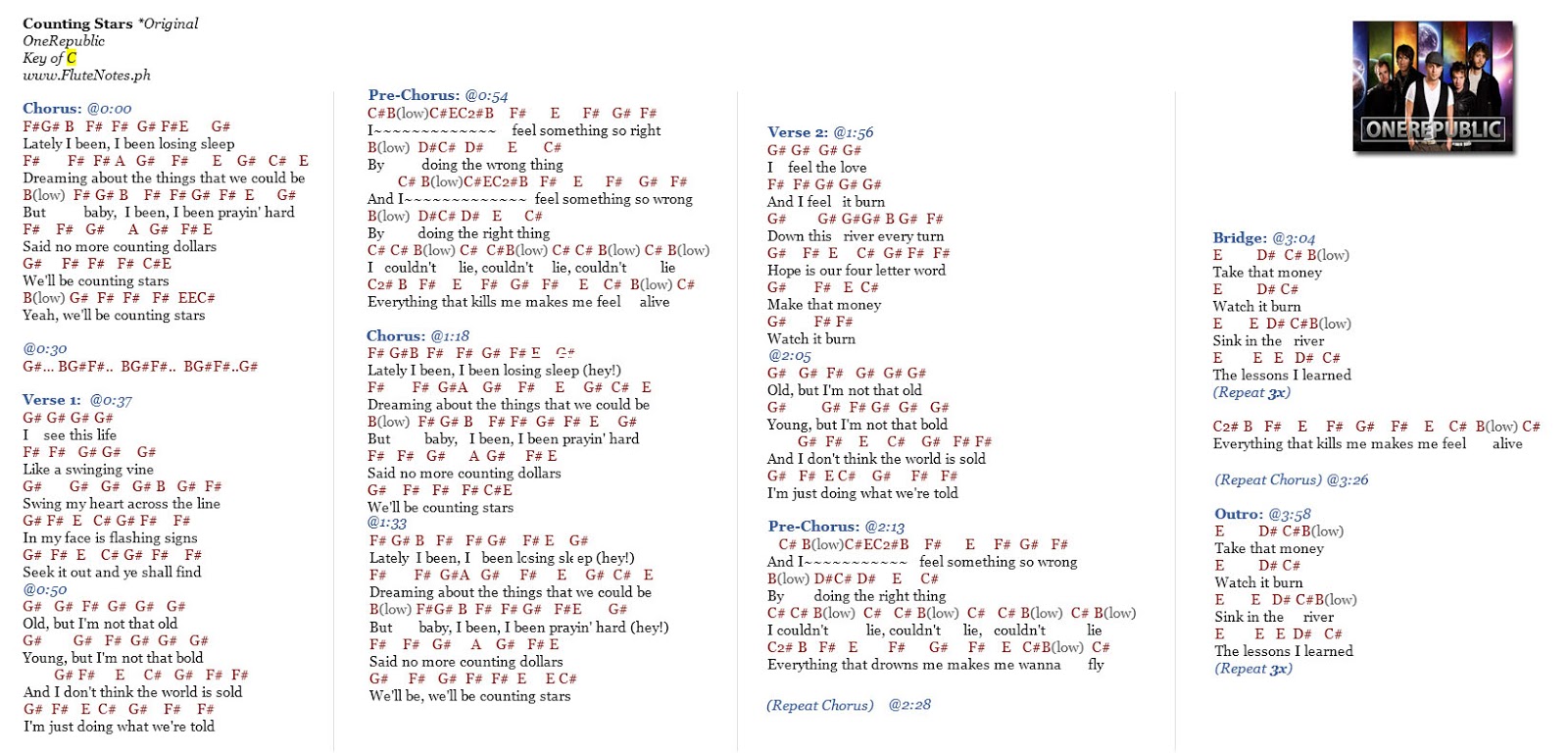 Flute Letter Words Flute Letter Words