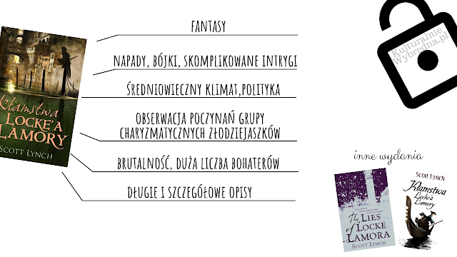 Kłamstwa Locke'a Lamory o czym infografika Kłamstwa Locke'a Lamory o czym infografika