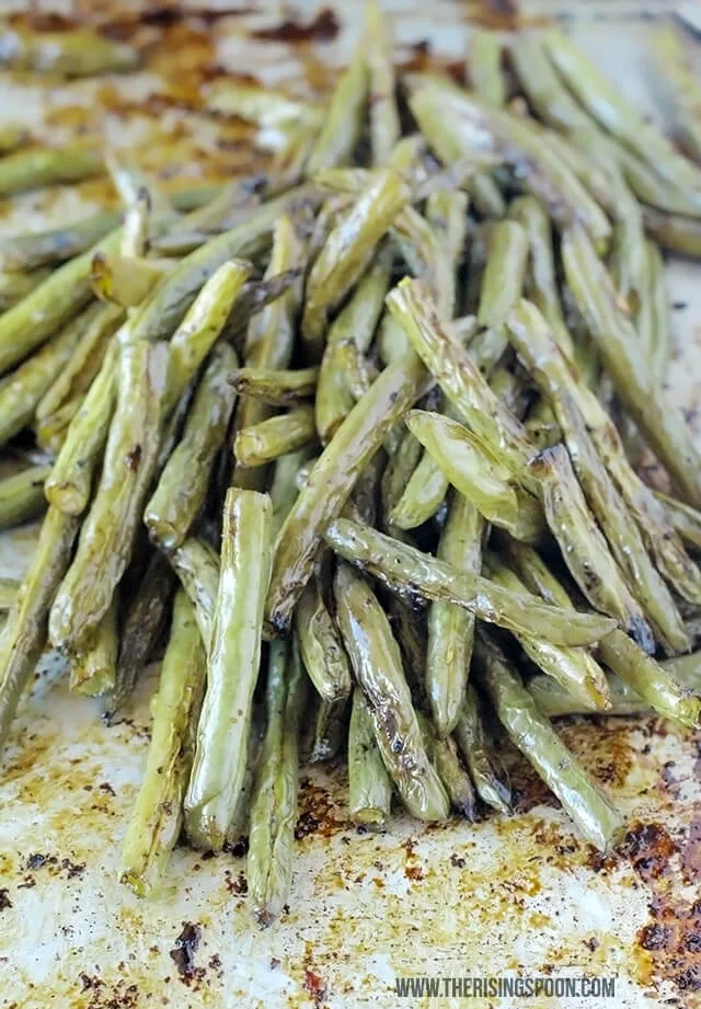 Roasted Balsamic Green Beans Recipe (Best Way to Cook Fresh Green Beans)
