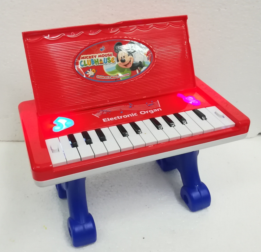 BongBongIdea: MICKEY MOUSE TOY PIANO WITH STAND AND FLASHING LIGHT
