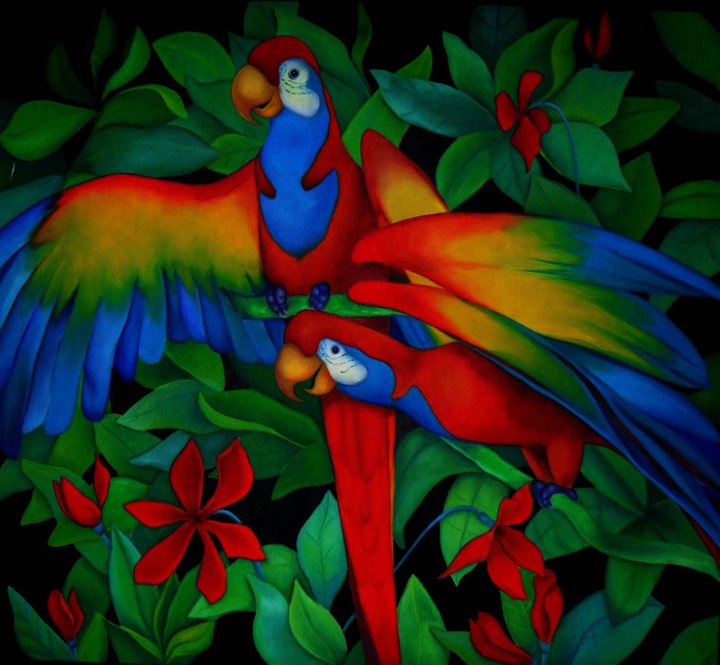 Phivos Nicolaides The artist Elena Cestafe from Brazil