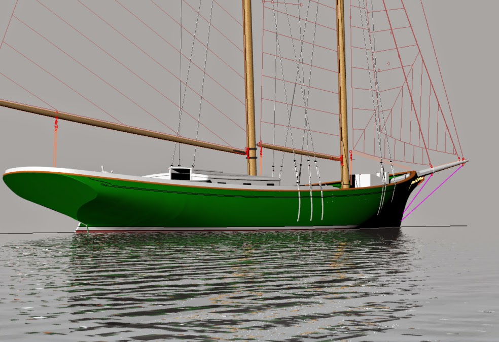 Wooden Boat Building School Design, Lofting and Development