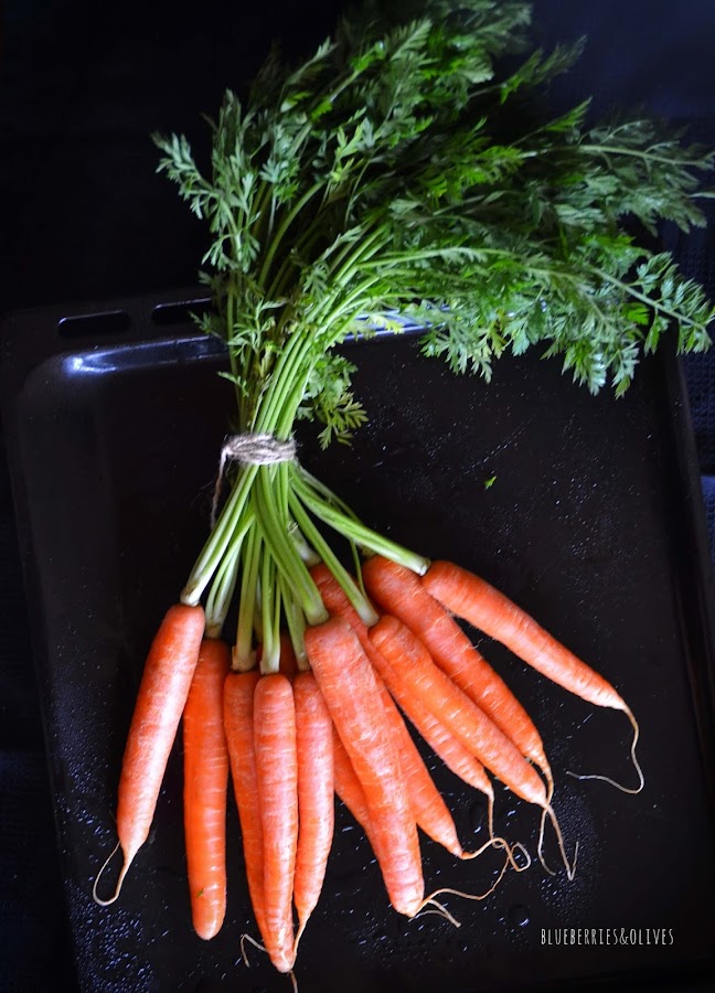 Zanahorias - Crema de zanahoria y calabaza con leche de coco