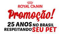 Cadastrar Promoção Royal Canin 25 anos viagens