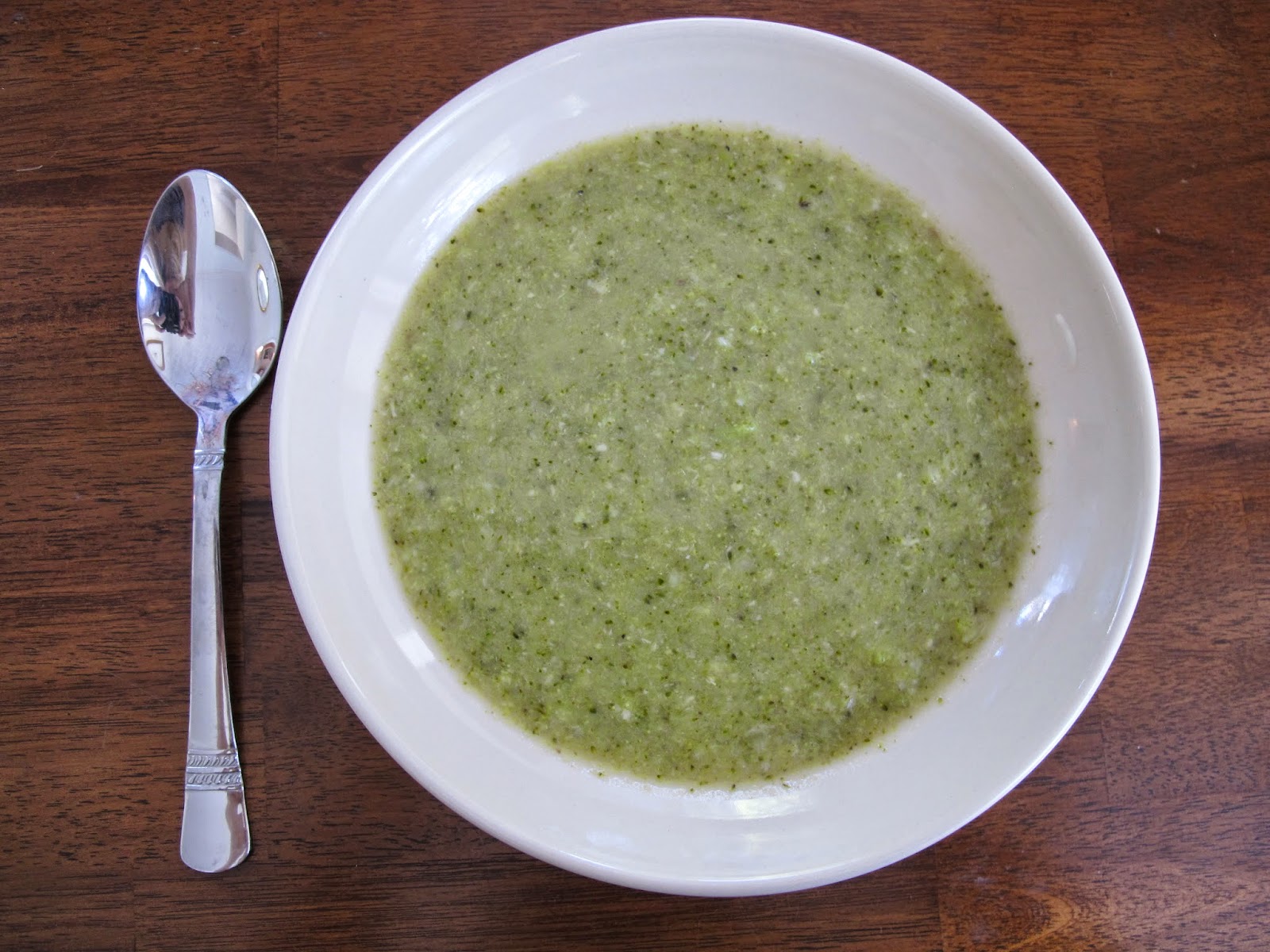Kitchen Sink Diaries Broccoli, Lemon, & Parmesan Soup