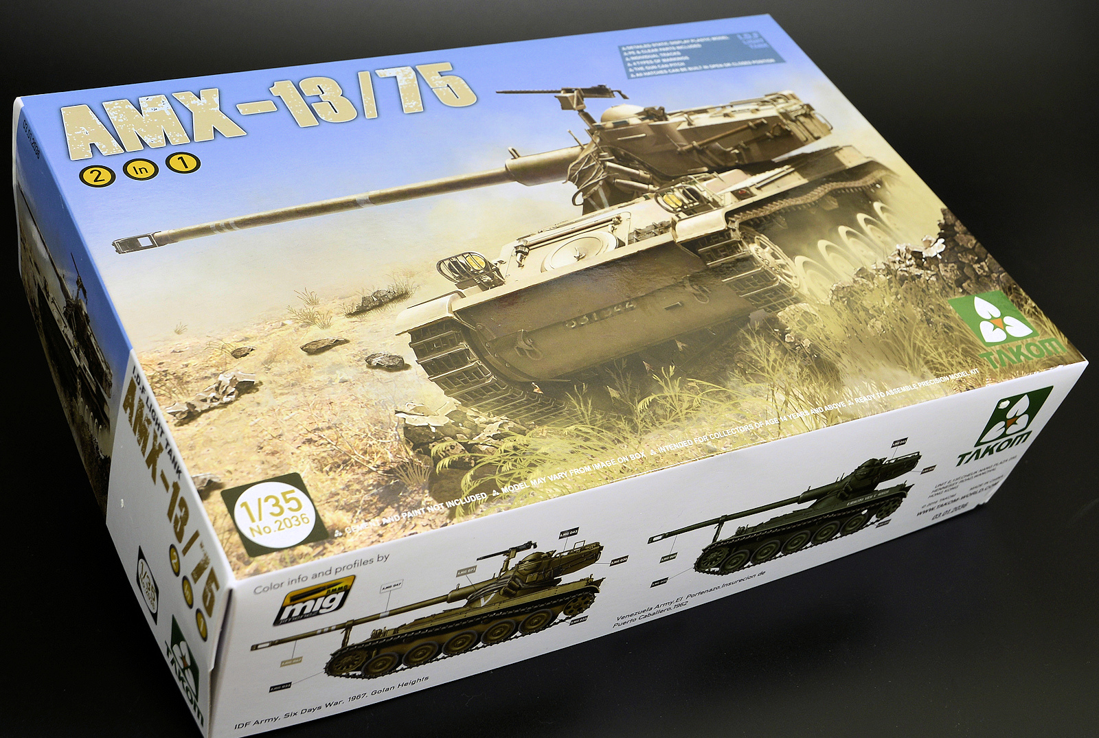 The Modelling News Clayton Builds His Amx 13 75 From Takom See How To Tackle Yours In His Build Review