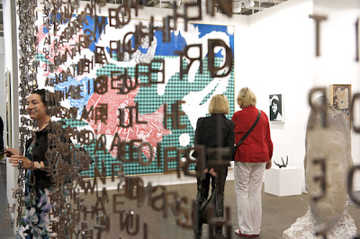 Expo de arte contemporáneo en el Art basel 2009.