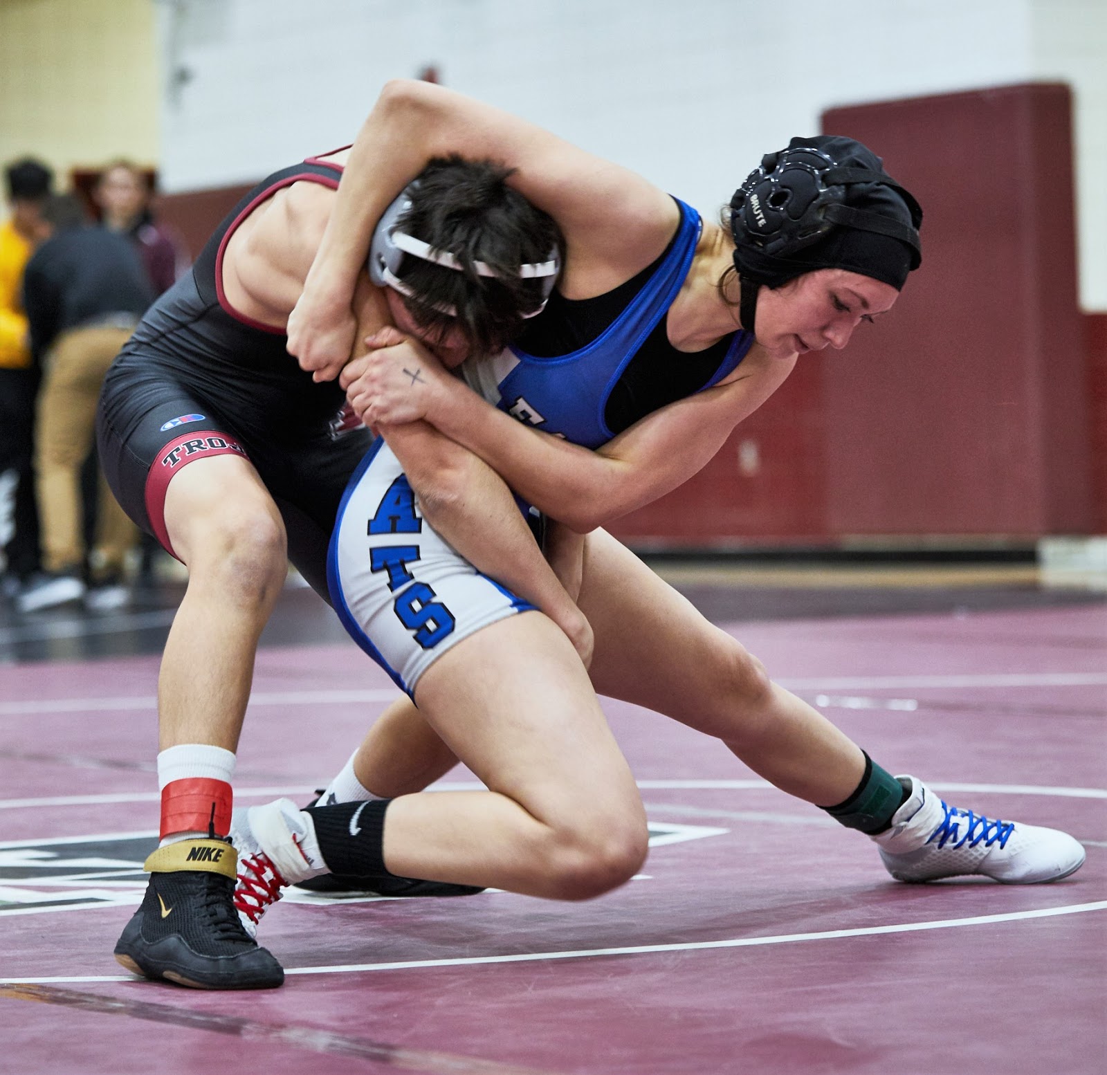 Men Wrestling Women