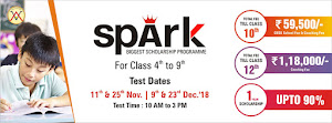 SPARK BIGGEST SCHOLARSHIP PROGRAMME FOR CLASS 04th to 10th