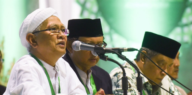 Gus Mus Rais Aam PBNU KH Said Aqil Siroj Ketum PBNU 2015