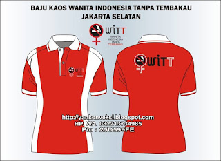 KAOS WANITA ANTI TEMBAKAU