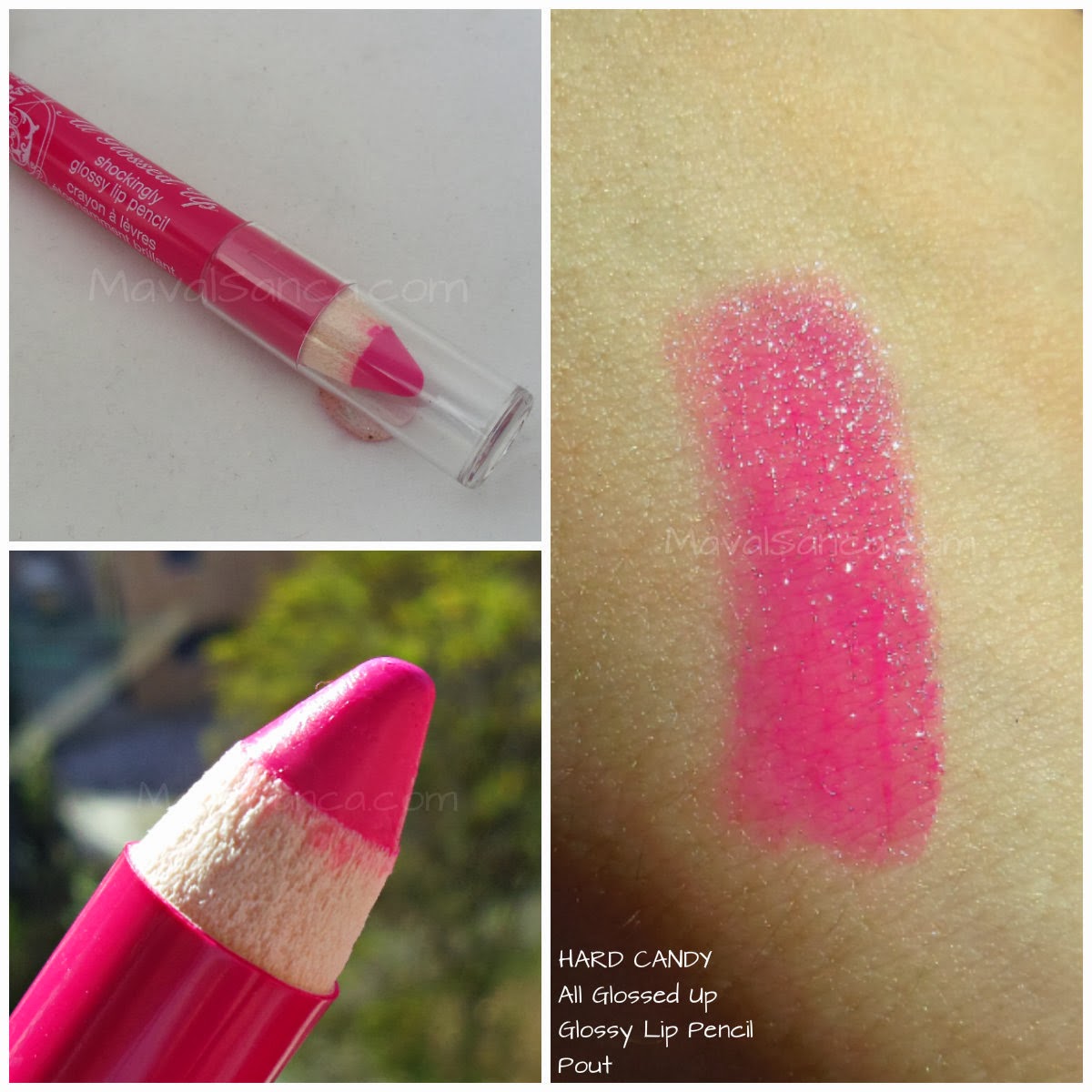 HARD CANDY All Glossed Up Glossy Lip Pencil POUT Paperblog